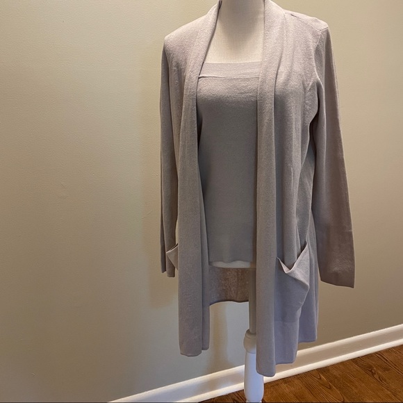 Linen blend cami/tank top. Size MP. NWT. - Picture 7 of 7